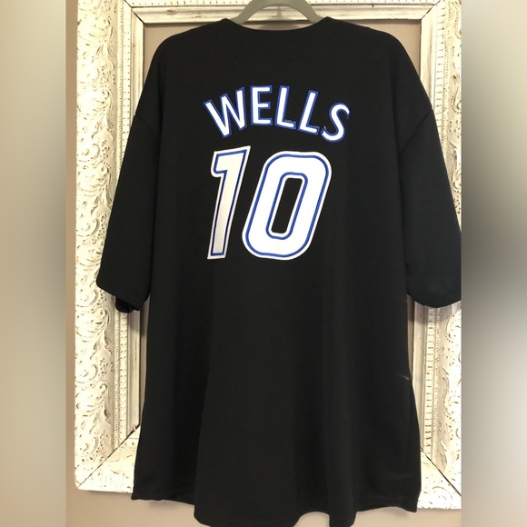 Toronto Blue Jays Majestic Jersey. #10 Wells. Size 2XL - Picture 2 of 6